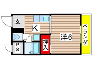 エクシード武庫之荘の物件間取画像